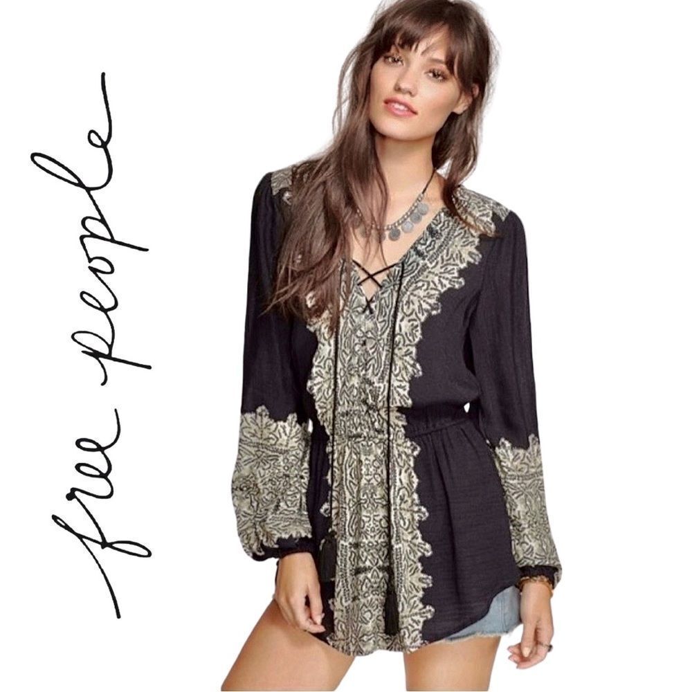 NWT Free People Wildest Moments Tunic